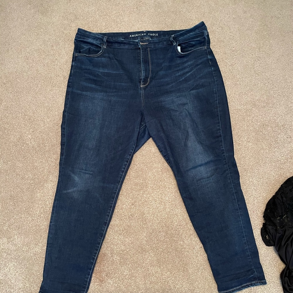 American eagle curvy high rise jeans